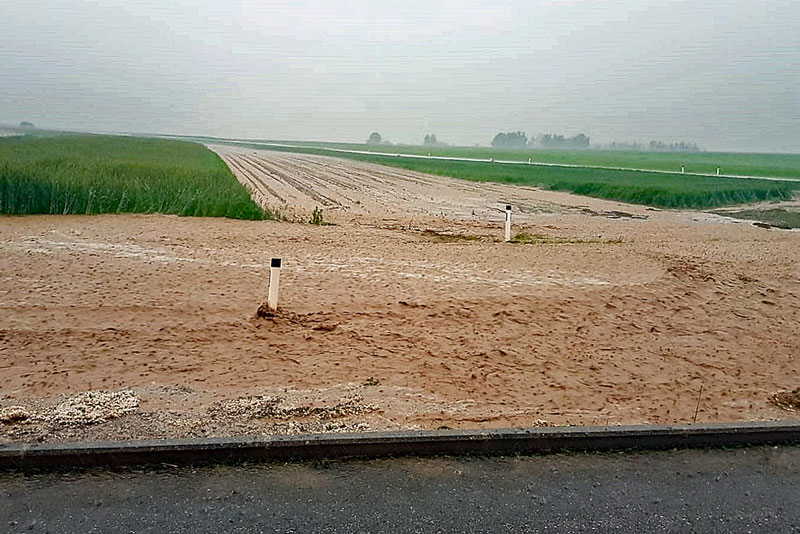 Erneut Unwettereinsatz in Kautzen | © FF Kautzen
